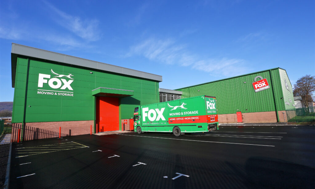 fox moving and storage cwmbran unit