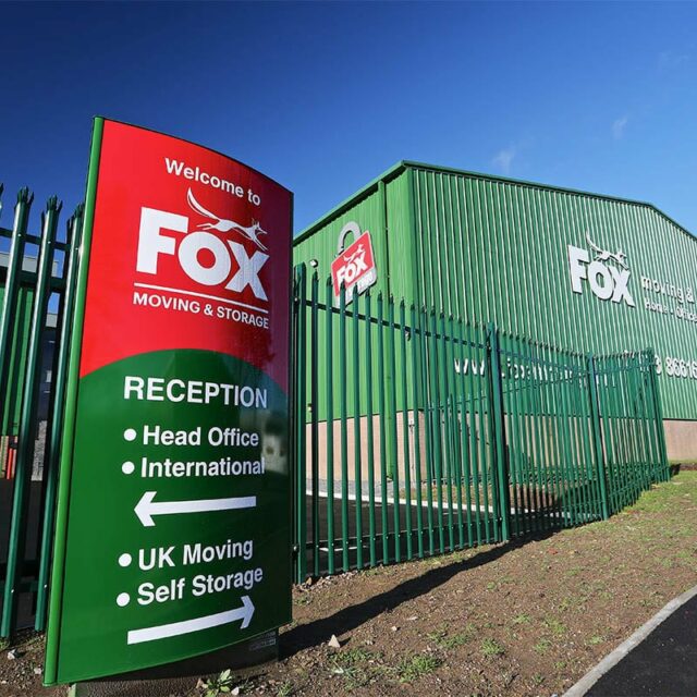 fox moving and storage london branch