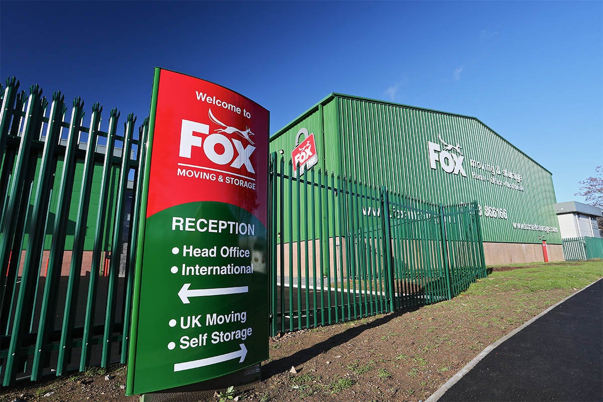 fox moving and storage london branch