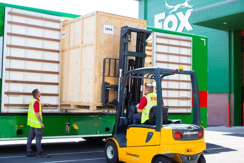 fox moving and storage container storage