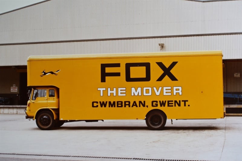 historic fox the mover van