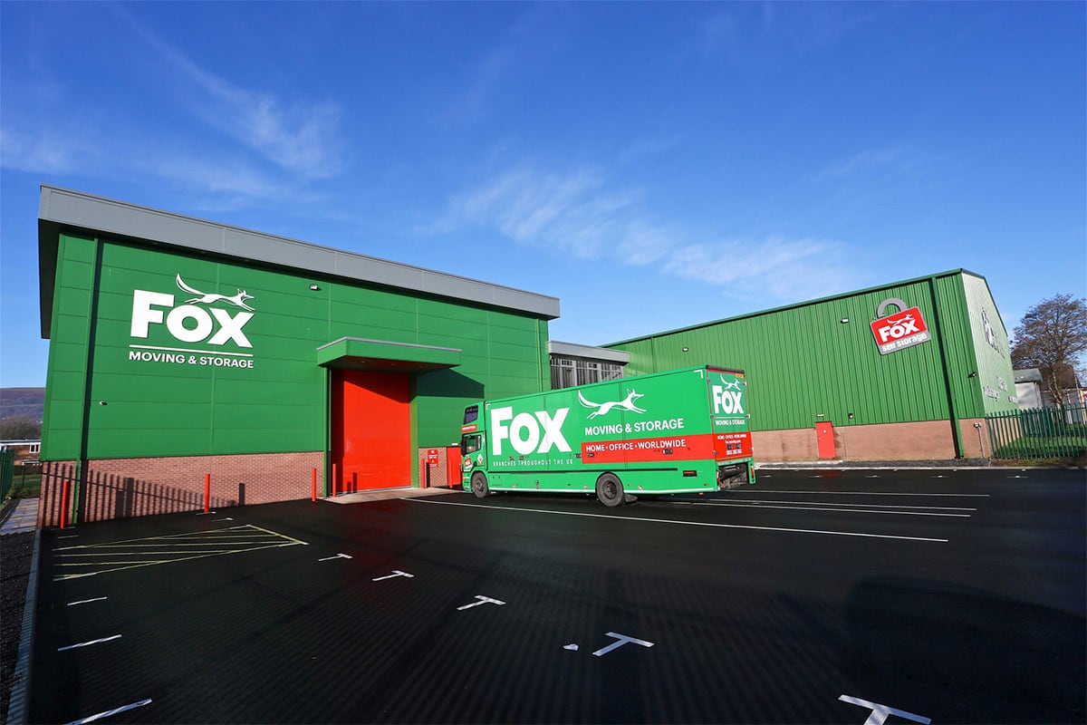 fox moving and storage cwmbran head office