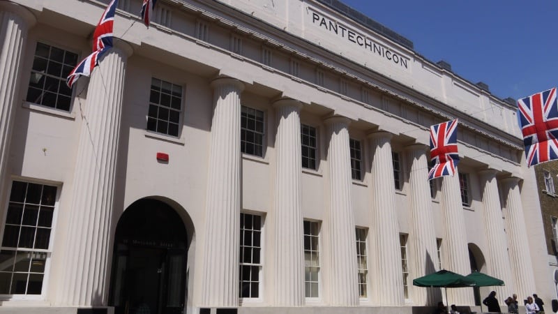 pantechnicon building in london