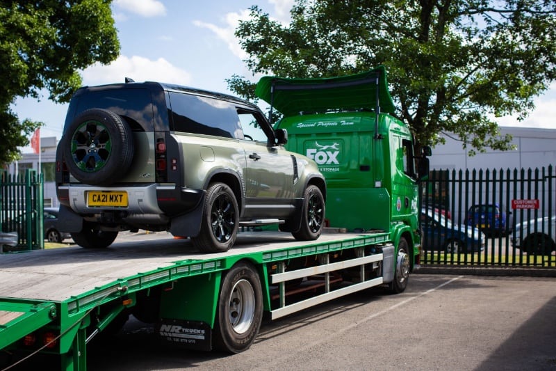fox moving and storage moving a car