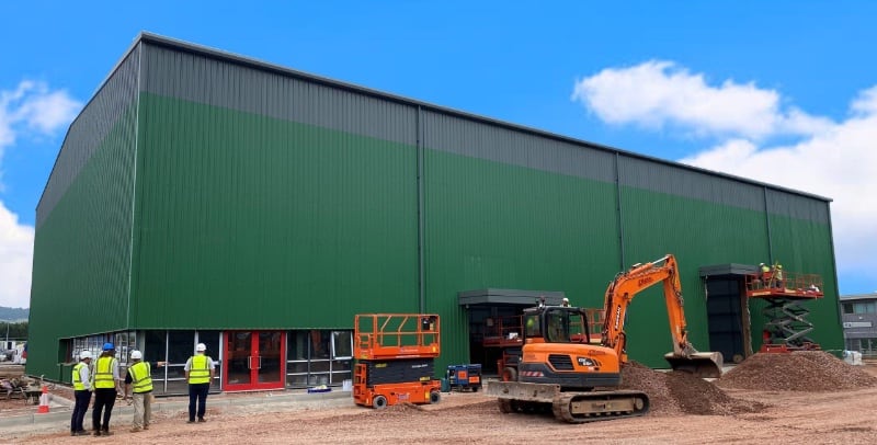 construction of a new taunton branch for fox moving and storage